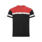 NOIR/ROUGE - Tee-shirt professionnel de travail à manches courtes homme transport artisan logistique chantier