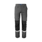 GRIS/NOIR - Pantalon de travail professionnel homme logistique chantier transport artisan
