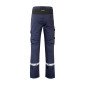 MARINE/NOIR - Pantalon de travail professionnel homme logistique chantier transport artisan