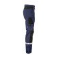 MARINE/NOIR - Pantalon de travail professionnel homme logistique chantier transport artisan