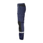 MARINE/NOIR - Pantalon de travail professionnel homme logistique chantier transport artisan