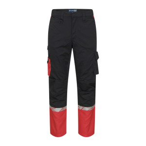 MARINE/NOIR - Pantalon de travail professionnel homme manutention artisan transport chantier