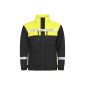 NOIR/FLUO - Veste de travail professionnelle à manches longues homme manutention artisan transport chantier