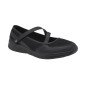 NOIR - Ballerine professionnelle de travail blanche noire EN ISO 20347 femme menage aide a domicile entretien auxiliaire de vie