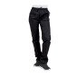 NOIR - Pantalon élastiqué professionnel de travail mixte auxiliaire de vie médical aide a domicile infirmier