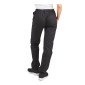 NOIR - Pantalon élastiqué professionnel de travail mixte auxiliaire de vie infirmier aide a domicile médical