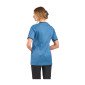 BLEU/NOIR - Tunique professionnelle de travail blanche à manches courtes femme aide a domicile infirmier auxiliaire de vie médi