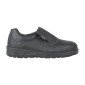 NOIR - Chaussure de cuisine de sécurité S2 professionnelle de travail blanche noire EN ISO 20345 S2 mixte restaurant serveur