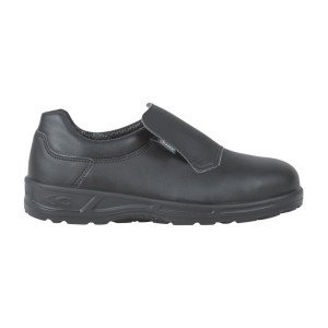 NOIR - Chaussure de cuisine de sécurité S2 professionnelle de travail blanche noire EN ISO 20345 S2 mixte cuisine restauration