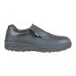 NOIR - Chaussure de cuisine de sécurité S1 professionnelle de travail noire EN ISO 20345 S1 mixte cuisine restauration restaura