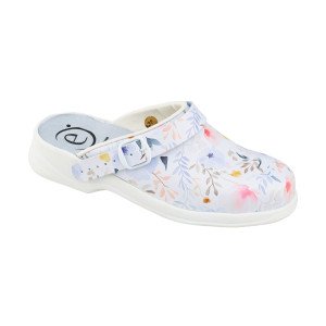 LEOPARD - Sabot de sécurité professionnel de travail en cuir EN ISO 20345 SB femme - PROMO serveur entretien cuisine menage