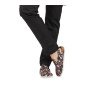 NOIR/ROSE - Sabot professionnel de travail blanc noir EN ISO 20347 femme infirmier aide a domicile médical auxiliaire de vie