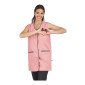 ROSE/CAMELIA - Blouse professionnelle de travail sans manches femme - PROMO menage auxiliaire de vie entretien aide a domicile