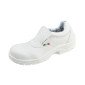 BLANC - Chaussure de cuisine de sécurité S2 professionnelle de travail blanche noire EN ISO 20345 S2 mixte restauration cuisine