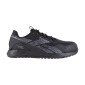 NOIR - Chaussure de sécurité S3S professionnelle de travail noire EN ISO 20345 S3S mixte logistique artisan manutention chantie