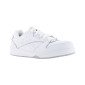 BLANC - Chaussure de sécurité S3S professionnelle de travail blanche noire en cuir EN ISO 20345 S3S mixte logistique chantier