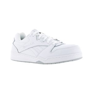BLANC - Chaussure de sécurité S3S professionnelle de travail blanche noire en cuir EN ISO 20345 S3S mixte manutention artisan lo