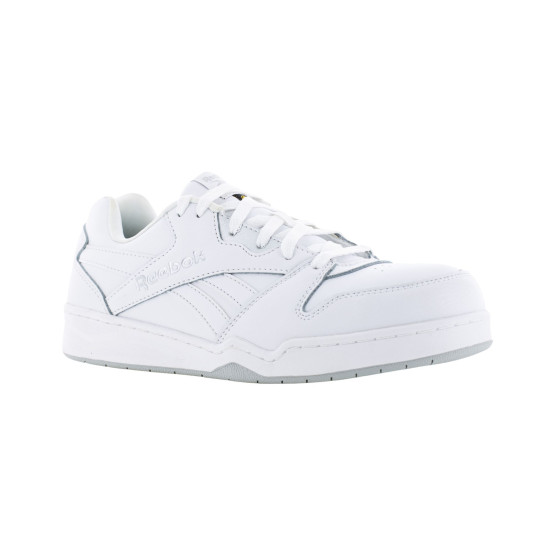 BLANC - Chaussure de sécurité S3S professionnelle de travail blanche noire en cuir EN ISO 20345 S3S mixte transport artisan logi