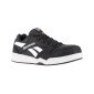 NOIR - Chaussure de sécurité S3S professionnelle de travail blanche noire en cuir EN ISO 20345 S3S mixte logistique chantier