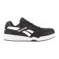 NOIR - Chaussure de sécurité S3S professionnelle de travail blanche noire en cuir EN ISO 20345 S3S mixte logistique chantier