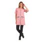 ROSE/CAMELIA - Blouse professionnelle de travail blanche à manches courtes femme menage aide a domicile entretien auxiliaire de
