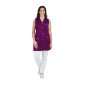 PRUNILLE/FLEURS - Blouse professionnelle de travail sans manches femme menage aide a domicile entretien auxiliaire de vie
