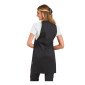 NOIR/ANIS - Blouse / Chasuble tablier professionnel femme entretien auxiliaire de vie menage aide a domicile
