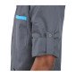 ARDOISE/ATOLL - Blouse professionnelle de travail blanche à manches transformables homme chantier entretien artisan menage