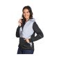 GRIS - Doudoune professionnel de travail femme manutention chantier transport artisan