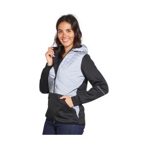 GRIS - Doudoune professionnel de travail femme transport artisan manutention chantier