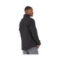 NOIR - Veste softshell professionnelle de travail à manches longues homme menage aide a domicile entretien auxiliaire de vie