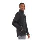 NOIR - Veste softshell professionnelle de travail à manches longues homme menage aide a domicile entretien auxiliaire de vie