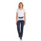 GRIS - Gilet de travail professionnel femme esthéticienne médical coiffeur infirmier