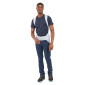 GRIS - Gilet de travail professionnel homme coiffeur infirmier esthéticienne médical