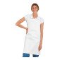 BLANC - Tablier plastique PVC pour femme de cuisine professionnel blanc en PVC femme restauration entretien cuisine menage