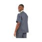 ARDOISE/ANIS - Veste de cuisine manches courtes professionnelle de travail à manches courtes homme hôtel restauration restauran
