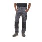 GRIS/NOIR - Pantalon de travail professionnel homme logistique chantier transport artisan