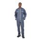 GRIS - Combinaison double fermeture professionnelle de travail homme manutention chantier logistique artisan