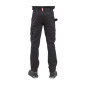 NOIR - Pantalon de travail professionnel homme manutention chantier transport artisan