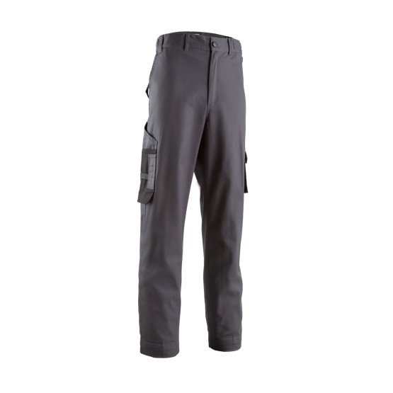 GRIS - Pantalon de travail professionnel homme manutention artisan logistique chantier