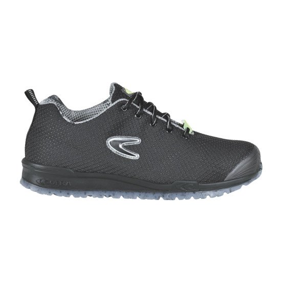 NOIR - Chaussure de sécurité S3S professionnelle de travail noire EN ISO 20345 S3S mixte logistique chantier transport artisan
