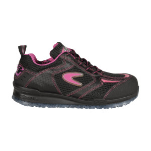 FUCHSIA - Chaussure de sécurité S1PS professionnelle de travail EN ISO 20345 S1PS femme artisan menage chantier entretien