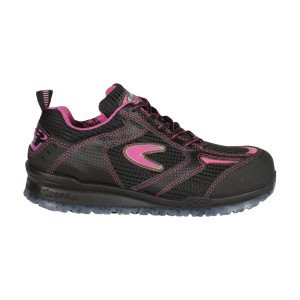 FUCHSIA - Chaussure de sécurité S1PS professionnelle de travail EN ISO 20345 S1PS femme chantier entretien artisan menage