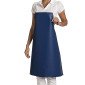 BLEU - Tablier de cuisine professionnel blanc en PVC femme restaurant menage serveur entretien