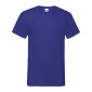 BLEU - Tee-shirt professionnel de travail à manches courtes 100% coton homme