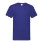 BLEU - Tee-shirt professionnel de travail à manches courtes 100% coton homme infirmier aide a domicile médical auxiliaire de vie