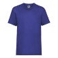 BLEU - Tee-shirt professionnel de travail à manches courtes 100% coton homme aide a domicile infirmier auxiliaire de vie médical