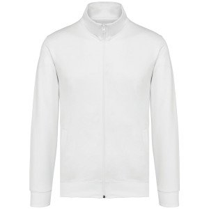 GRIS - Veste molleton zippée professionnelle de travail à manches longues mixte aide a domicile médical auxiliaire de vie infirm