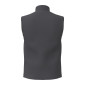 GRIS - Gilet de travail professionnel sans manches mixte infirmier aide a domicile médical auxiliaire de vie