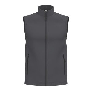 GRIS - Gilet de travail professionnel sans manches mixte aide a domicile médical auxiliaire de vie infirmier